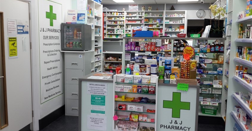 Picture Inside J&J Pharmacy